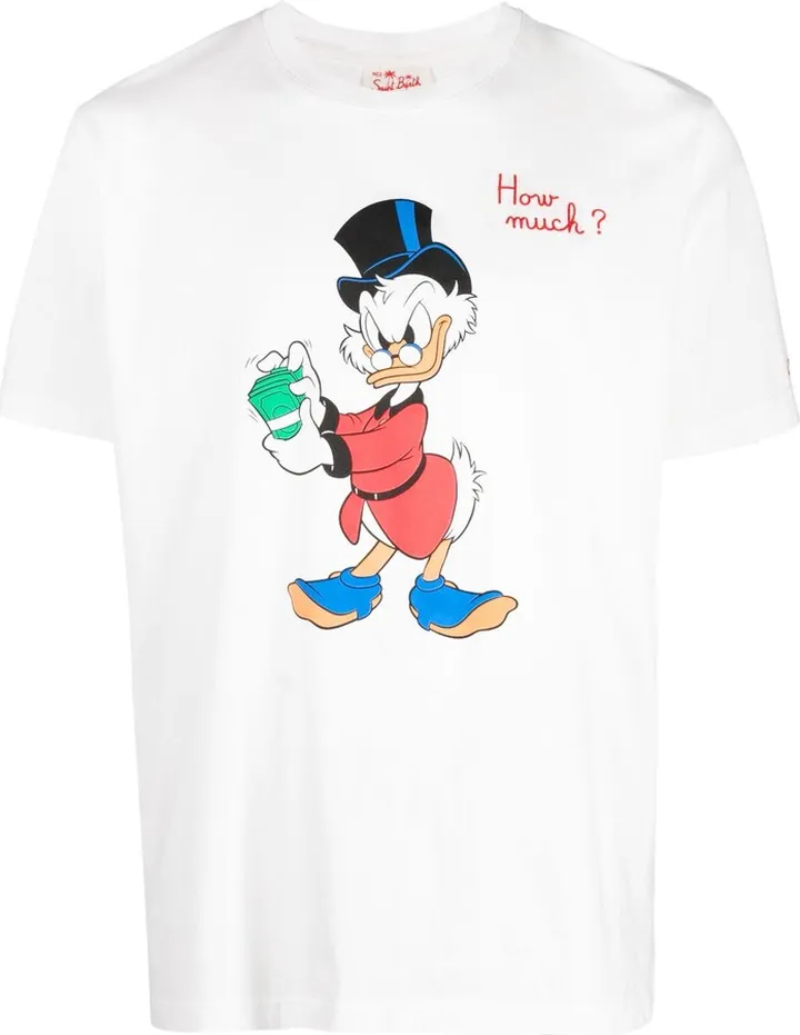 Scrooge McDuck-print T-shirt