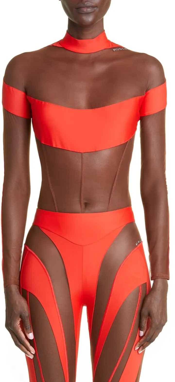 Illusion Long Sleeve Bodysuit
