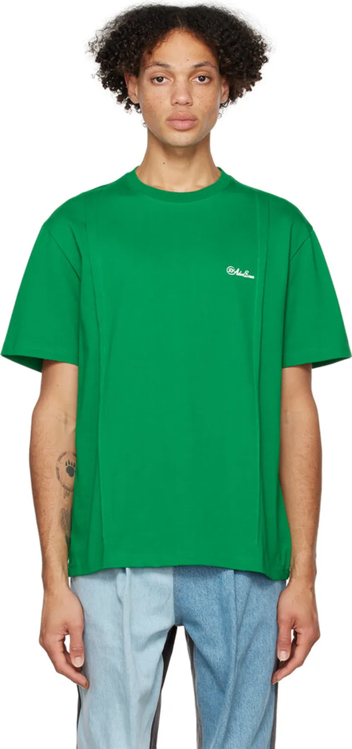 ADER error Green Fluic T-Shirt