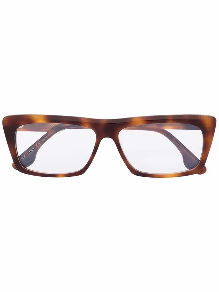 Angular Rectangular-Framed Glasses