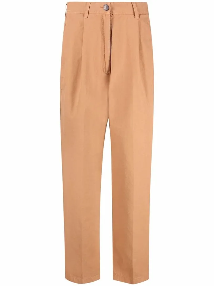 Straight-Leg Trousers