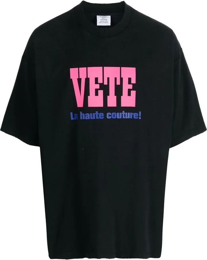 VETEMENTS- Logo T-shirt