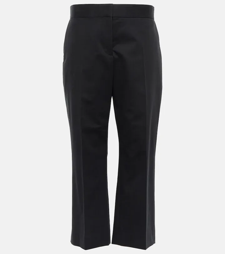 Bapri cotton-blend cropped pants