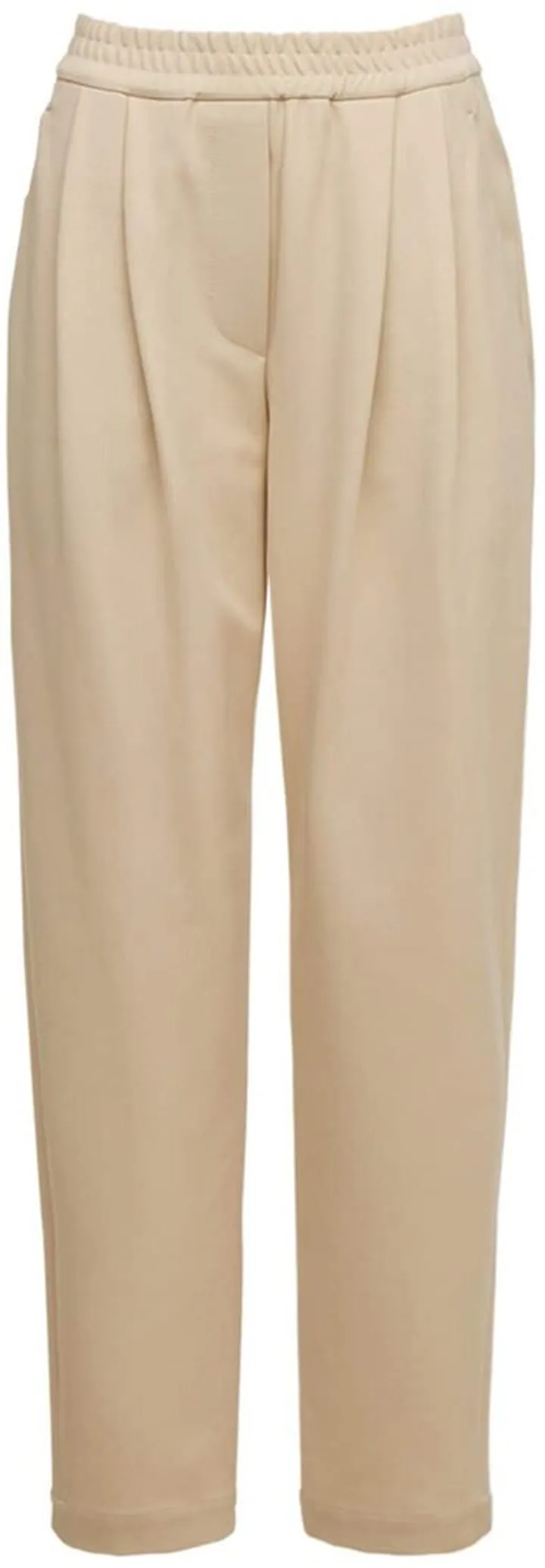 Baggy cotton jersey jogger pants