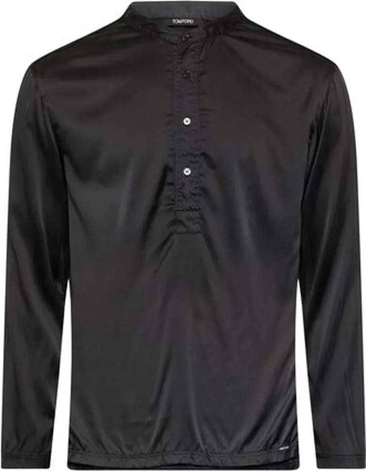Pyjamas top in silk