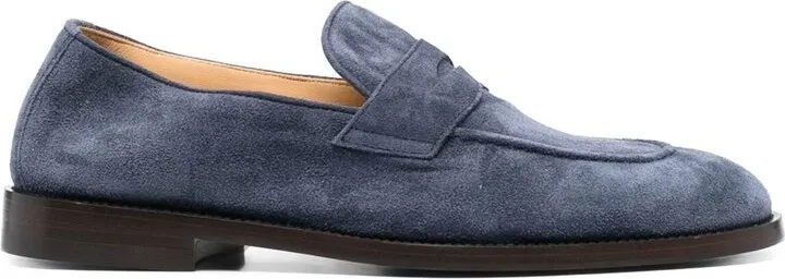 Suede Penny Loafers