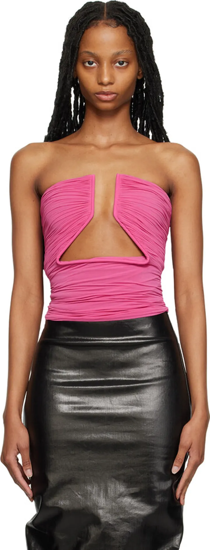 Rick Owens Pink Prong Camisole