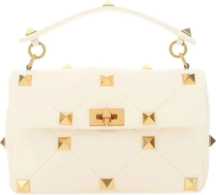 Valentino Garavani Roman Stud Quilted Tote Bag