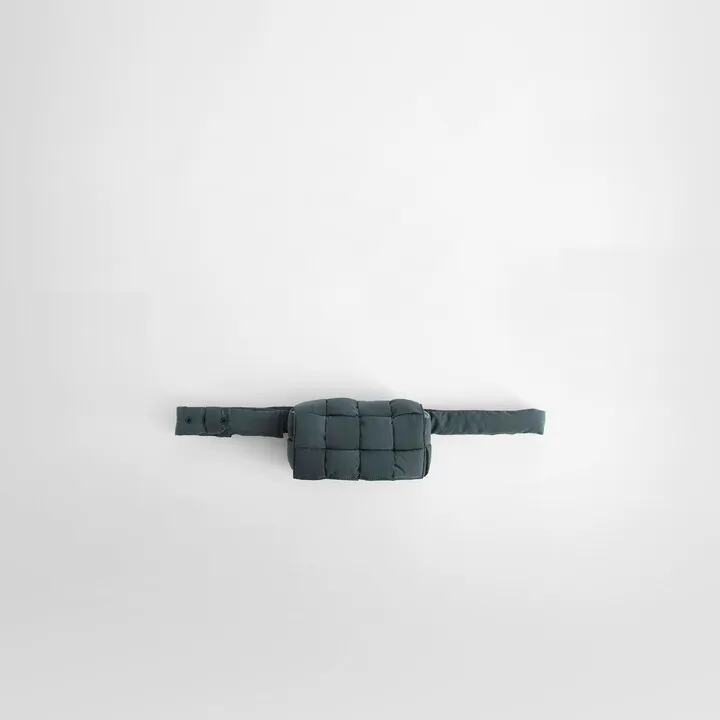 Bottega Veneta Man Blue Fanny Packs