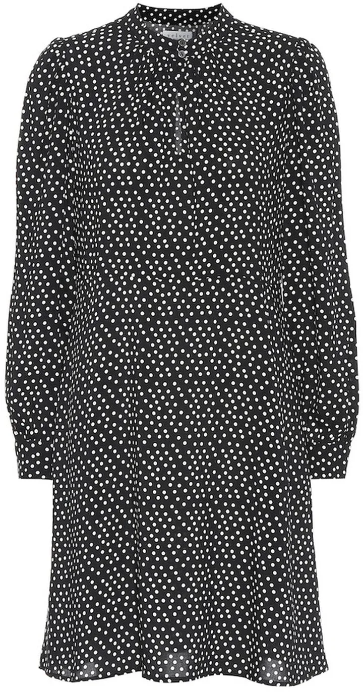 Delores polka-dot minidress