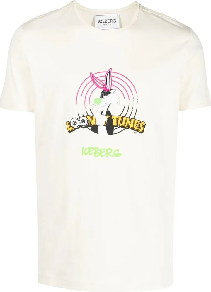 Looney Tune logo-print T-shirt