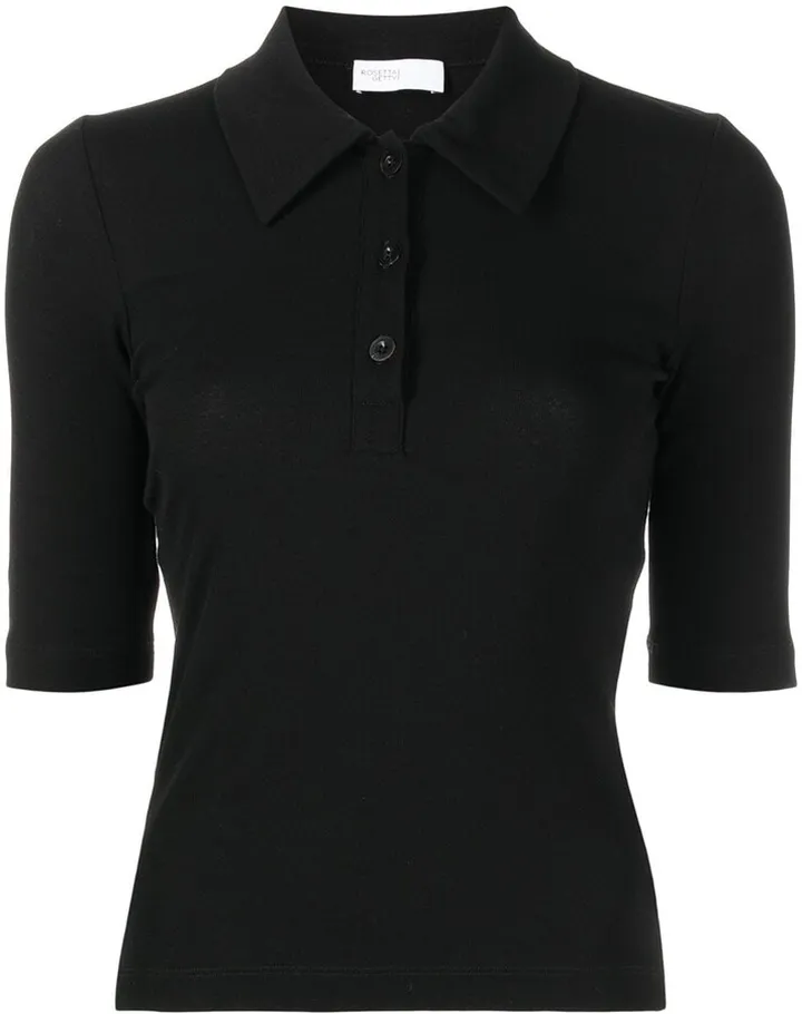 Short-Sleeve Cotton Polo Shirt