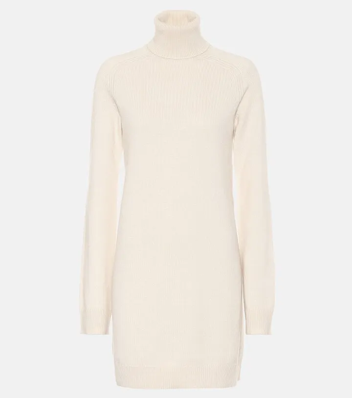 Dunster cashmere turtleneck dress