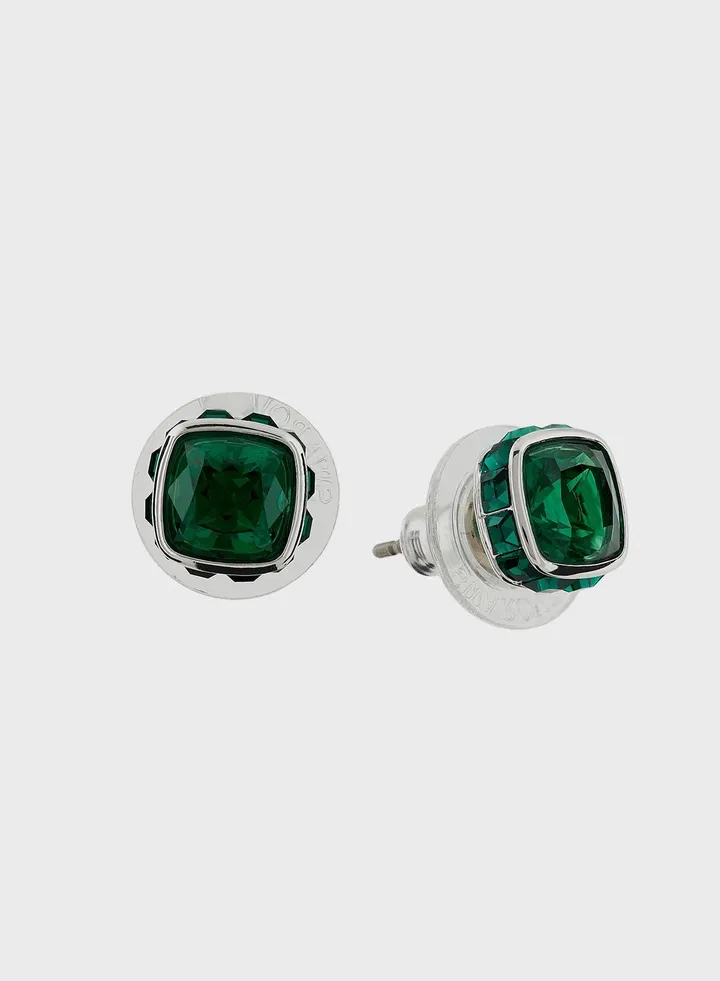 May Birthstone Stud Earrings