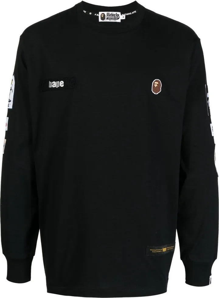 appliqué-logo long-sleeve T-shirt