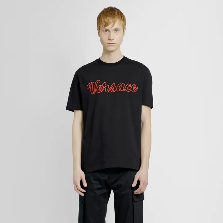 Versace Man Black T-Shirts