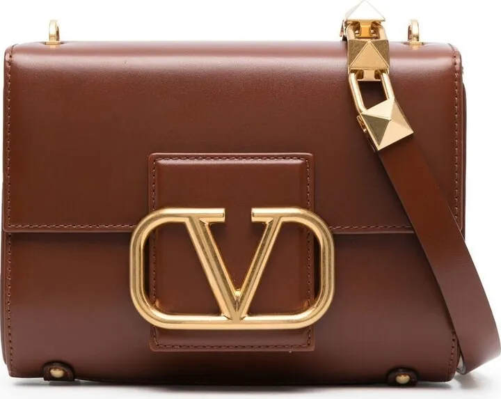 VALENTINO GARAVANI- Stud Sign Crossbody Bag