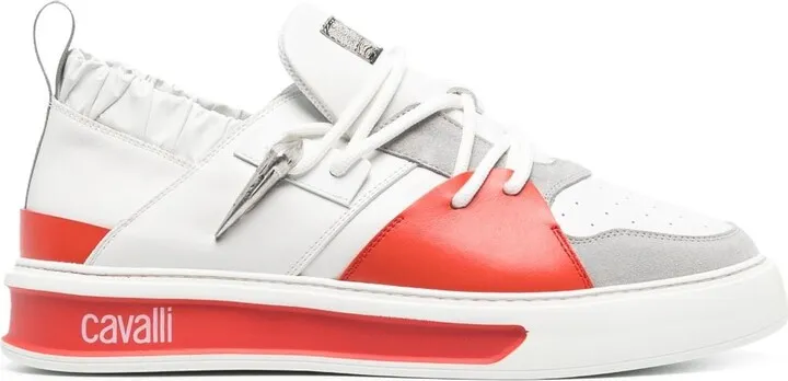 Panelled Low-Top Sneakers