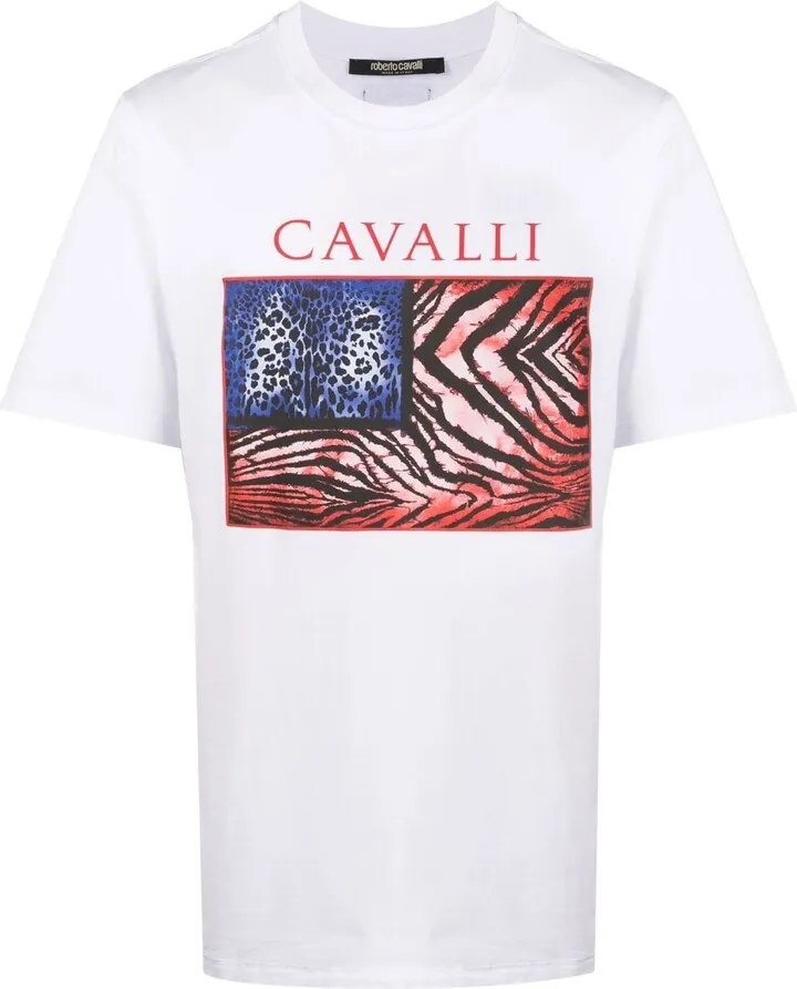 logo-print T-shirt