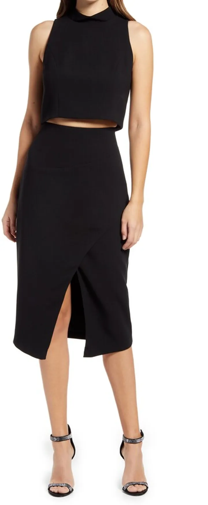 Juma Two Piece Sleeveless Sheath Dress