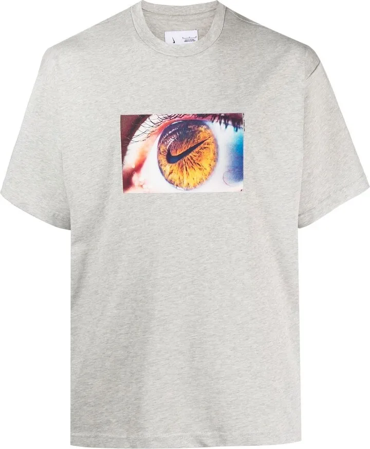 logo-patch crew-neck T-shirt