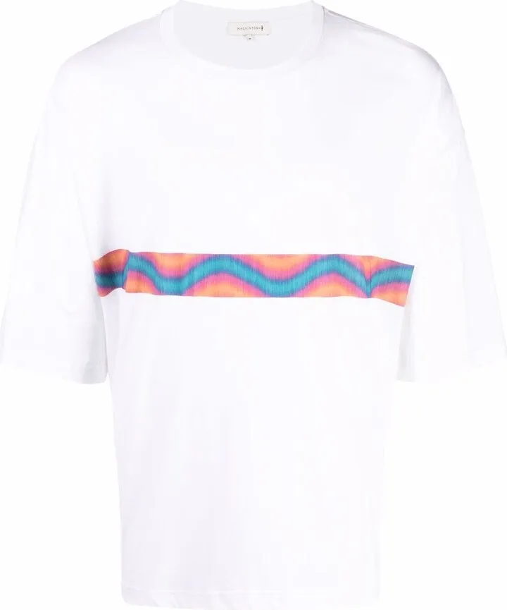 Wave organic-cotton T-shirt