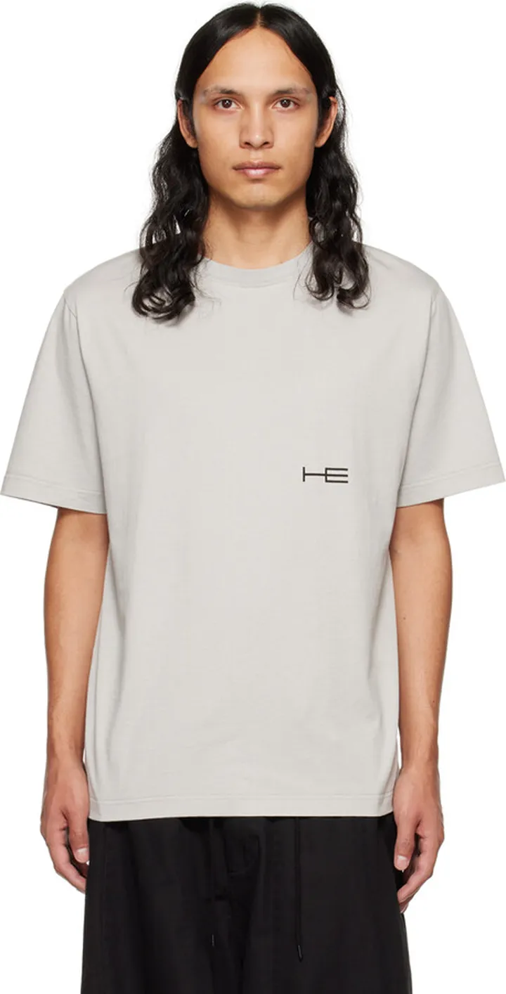 HELIOT EMIL Gray HE T-Shirt