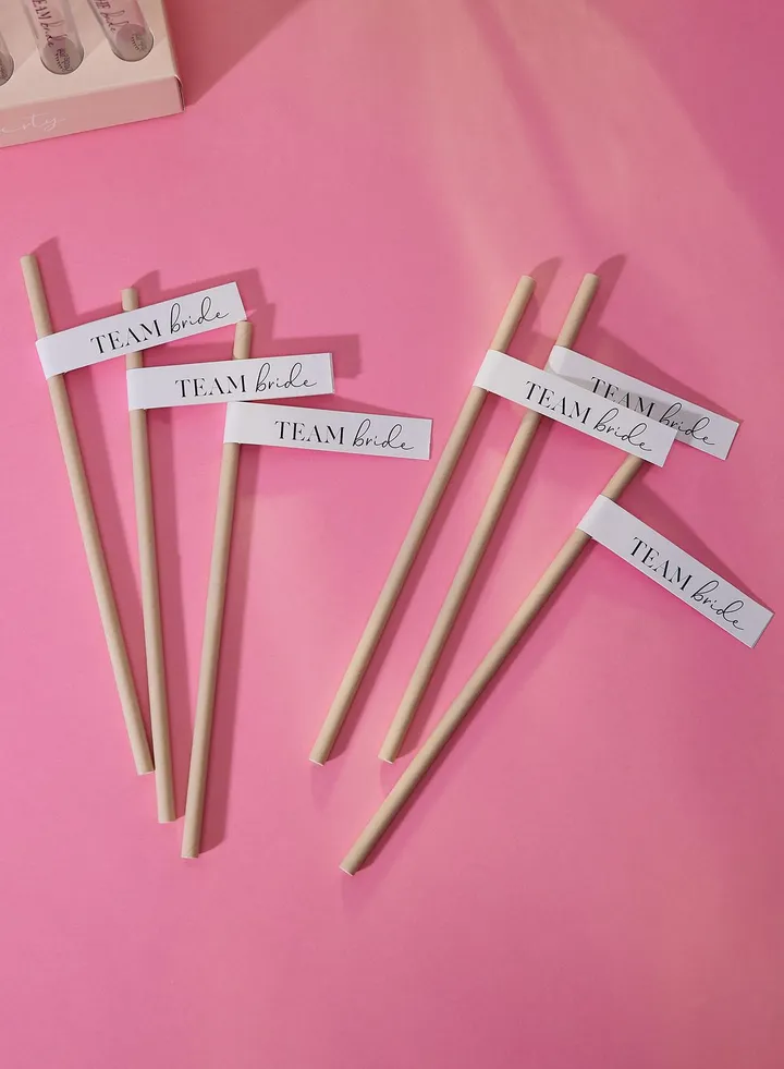 Straws - Team Bride