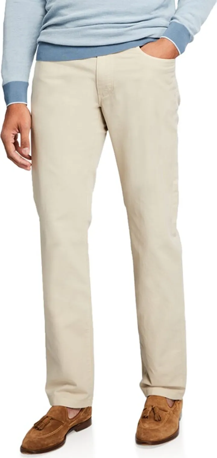 Men's 5-Pocket Stretch-Cotton Pants