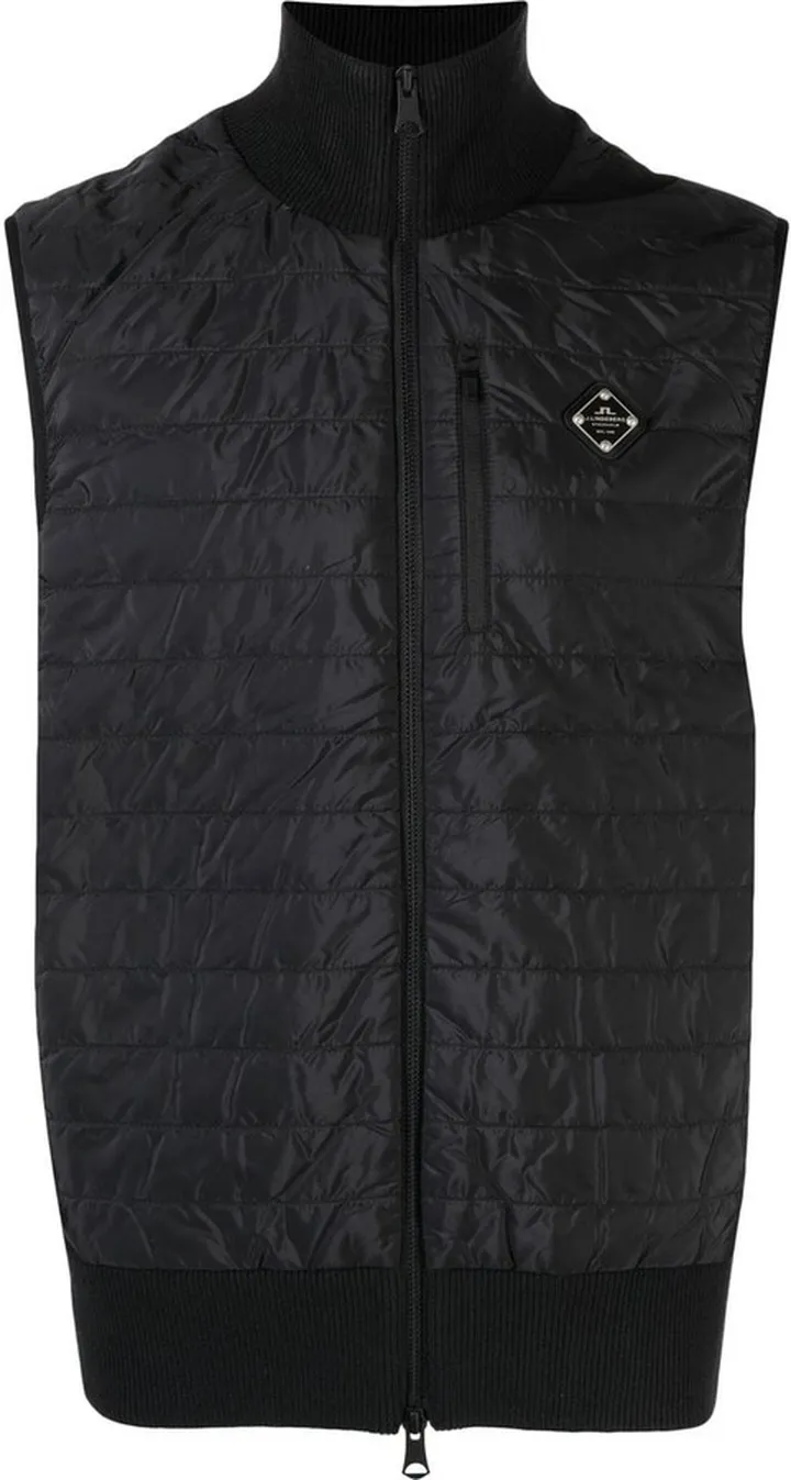 Becket hybrid zipped vest