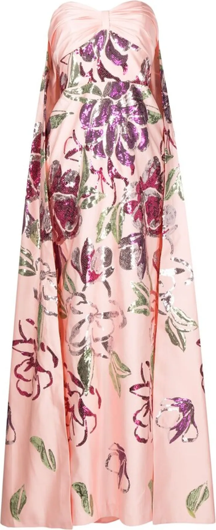 Sequin-Embellishment Dress