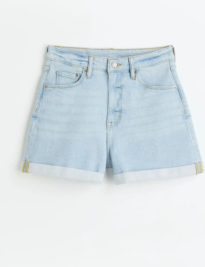 Mom Ultra High Denim Shorts
