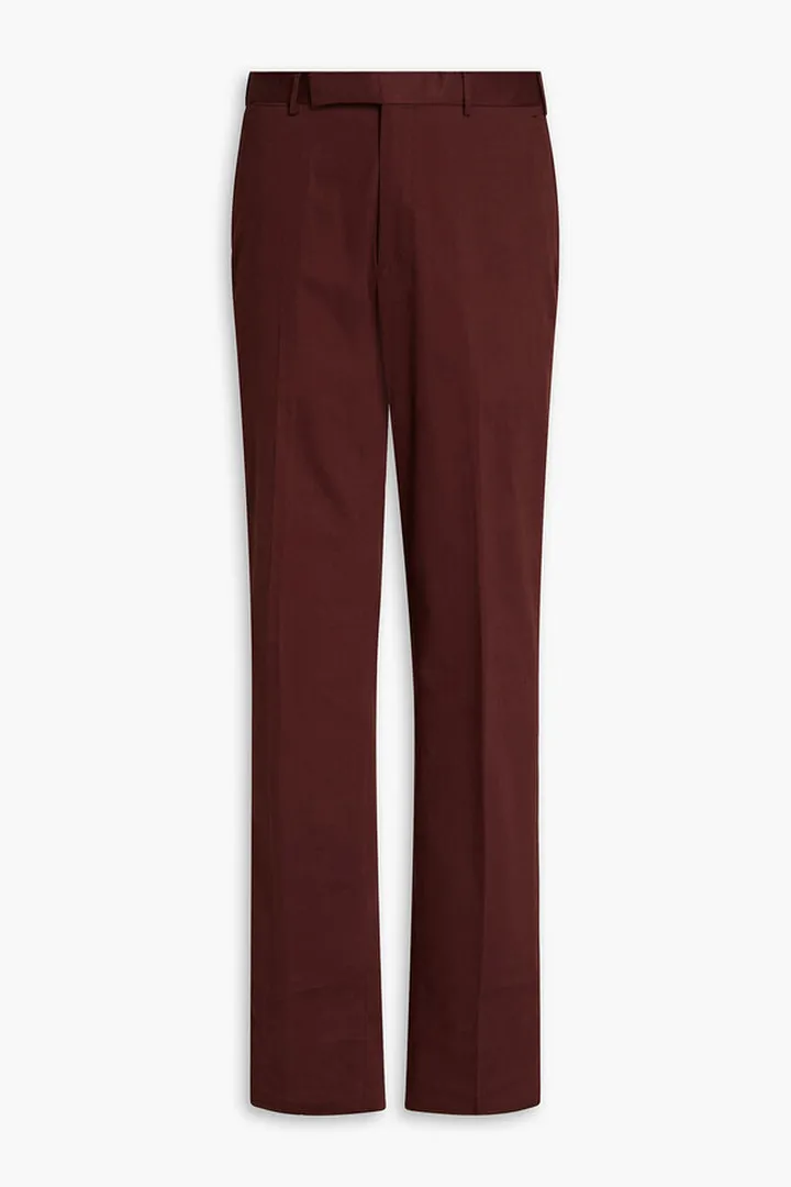 Cotton-twill chinos