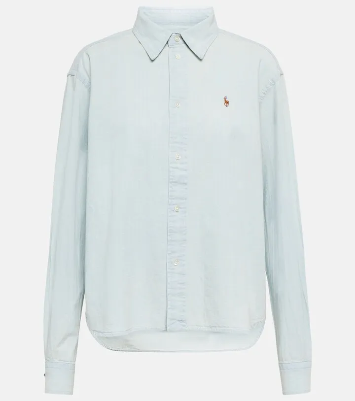 Cotton chambray shirt