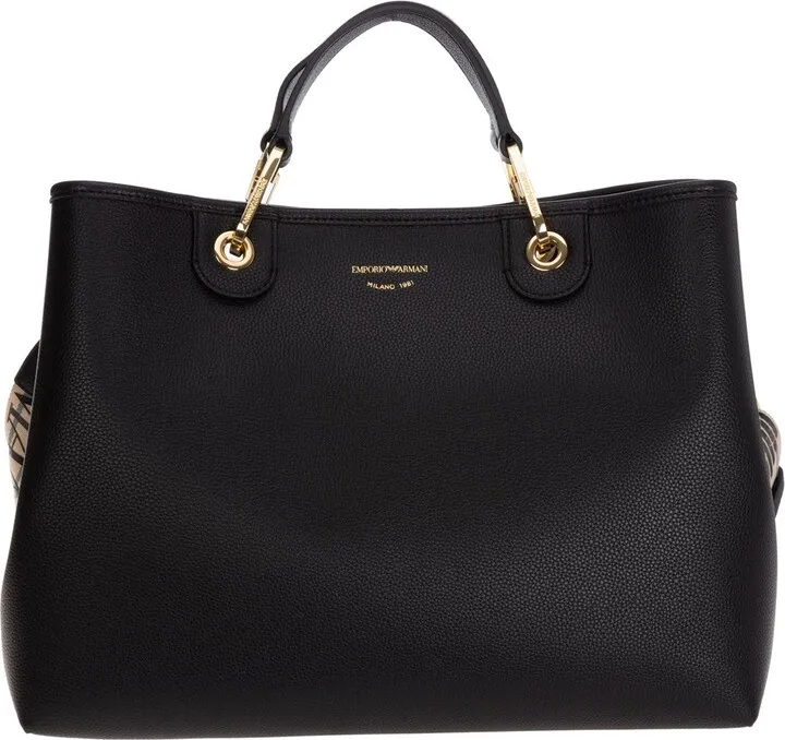 Emporio Armani Logo Detailed Handbag