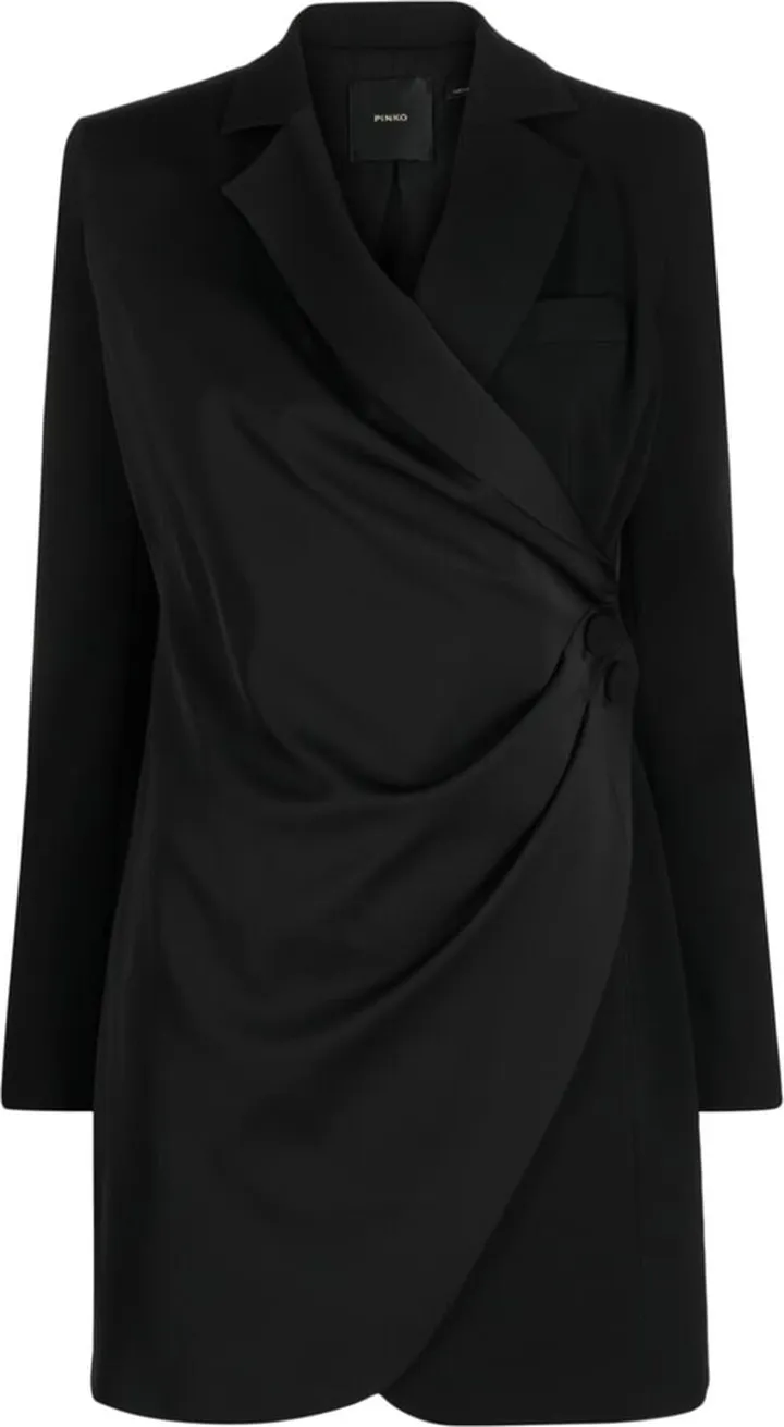 Gathered-Detail Minidress