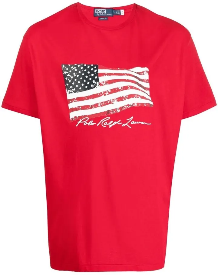 graphic-print cotton T-shirt