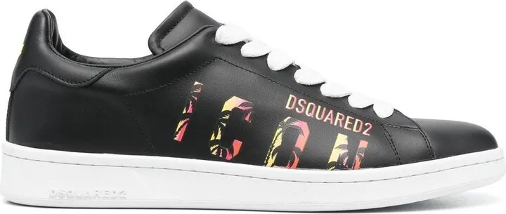 Logo-Print Low-Top Sneakers