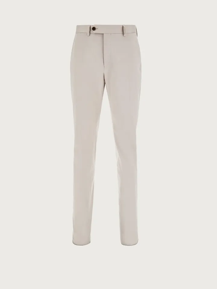 Ferragamo Men Chino White
