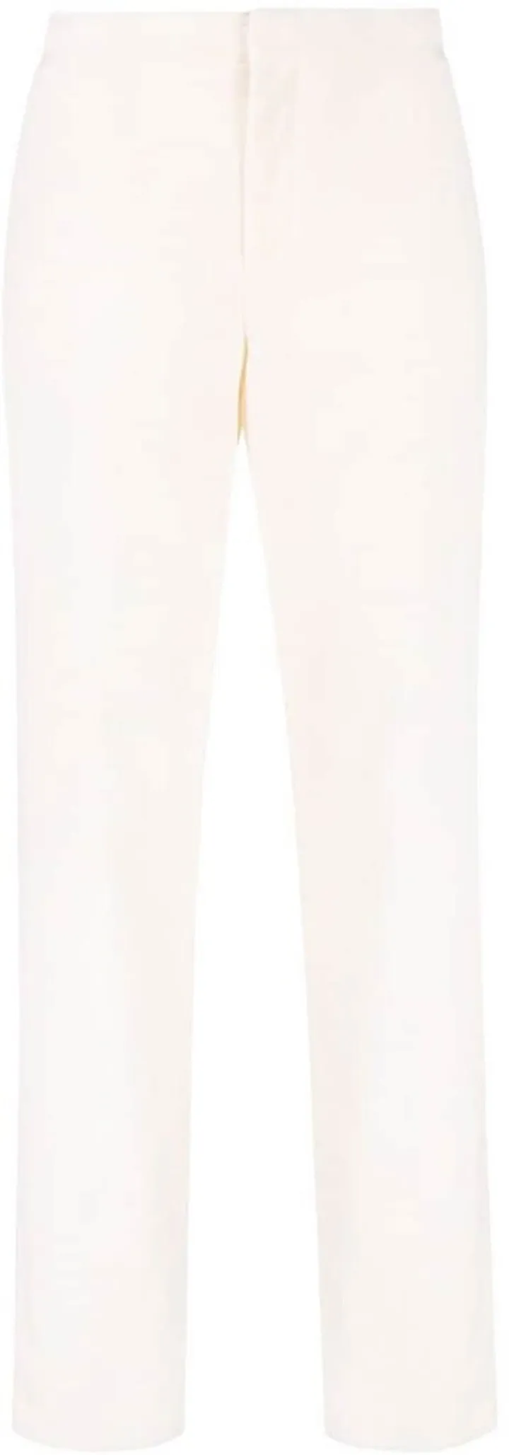 Concealed Fastening Straight-Leg Trousers