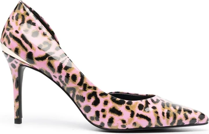 Leopard-Print Pumps