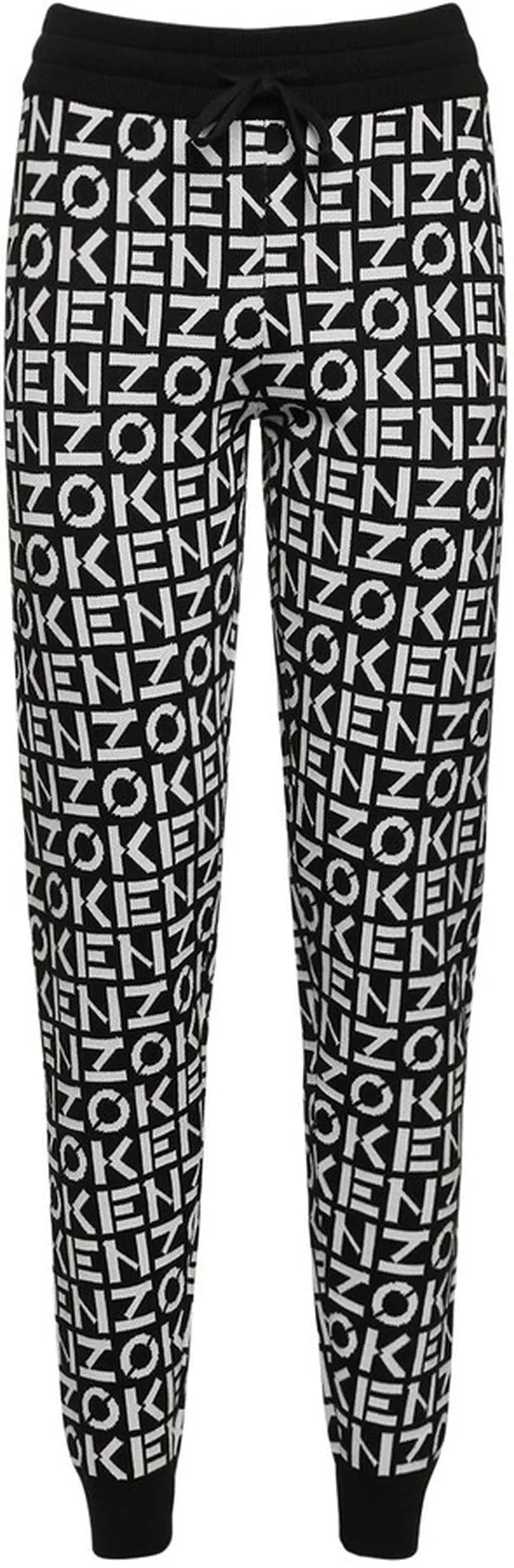 Monogram cotton blend sweatpants