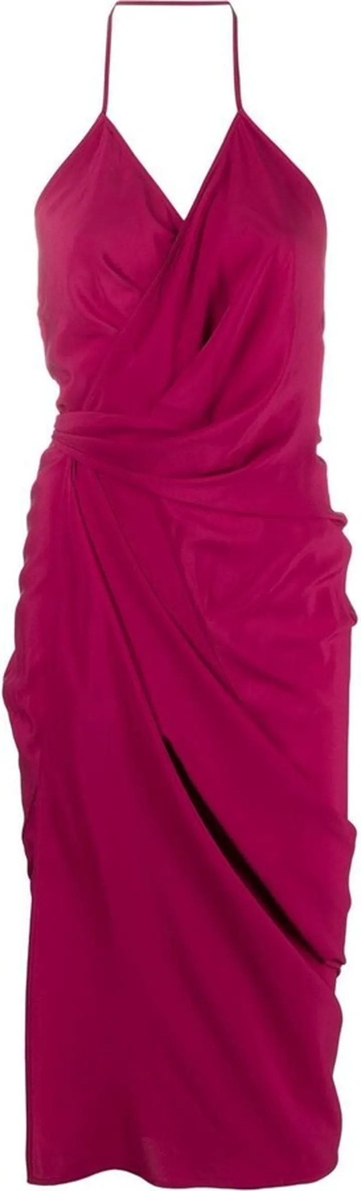 Laura draped midi dress