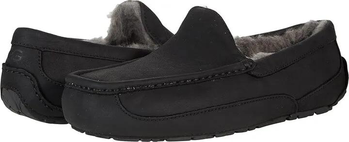 UGG Wide Ascot (Black 2) Men's Shoes