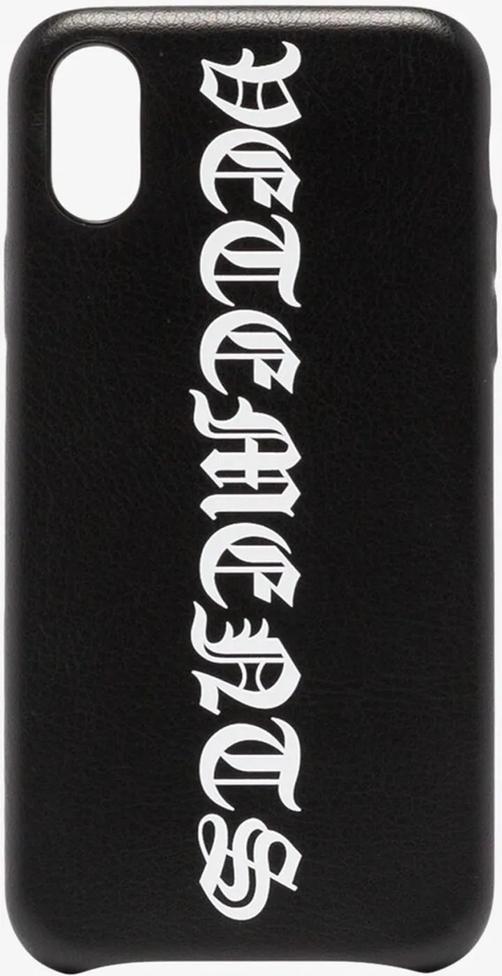 Black Gothic Logo IPhone XS Case