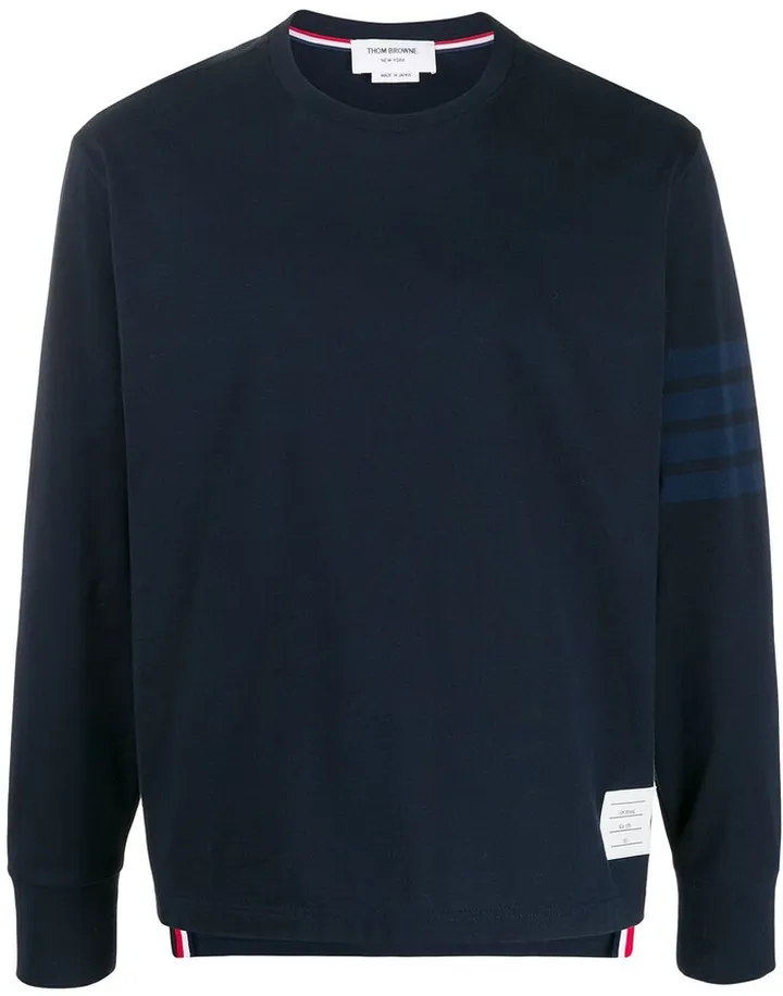 tonal 4-Bar rugby T-shirt