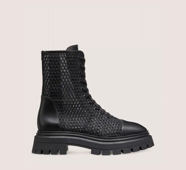 Bedford Mesh Lace-Up Bootie
