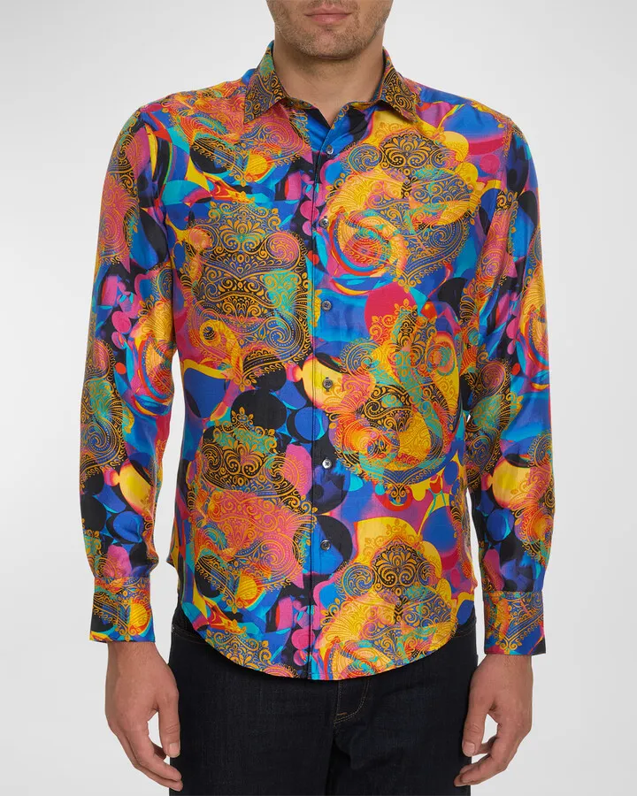 Men's Le Clique Silk Sport Shirt
