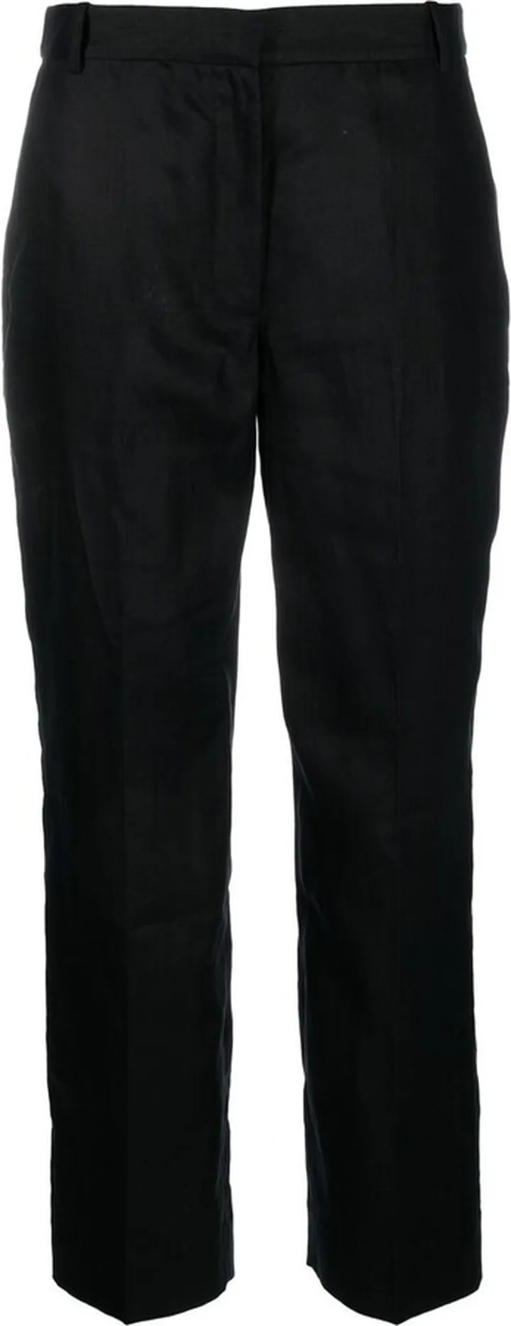 Linen Cropped Trousers