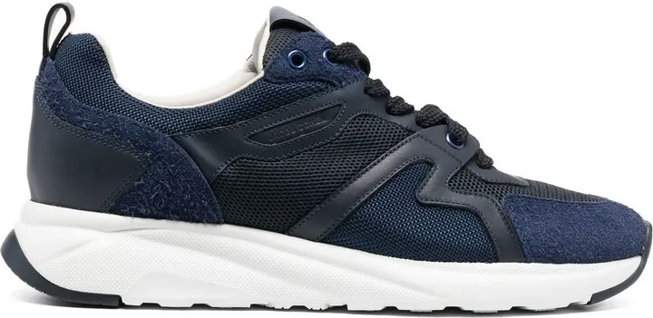 Panelled Low-Top Sneakers